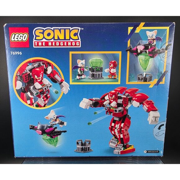 Lego #76996 Sonic The Hedgehog Knuckles Guardian Mech Building Set 276 Pcs - Picture 5 of 7